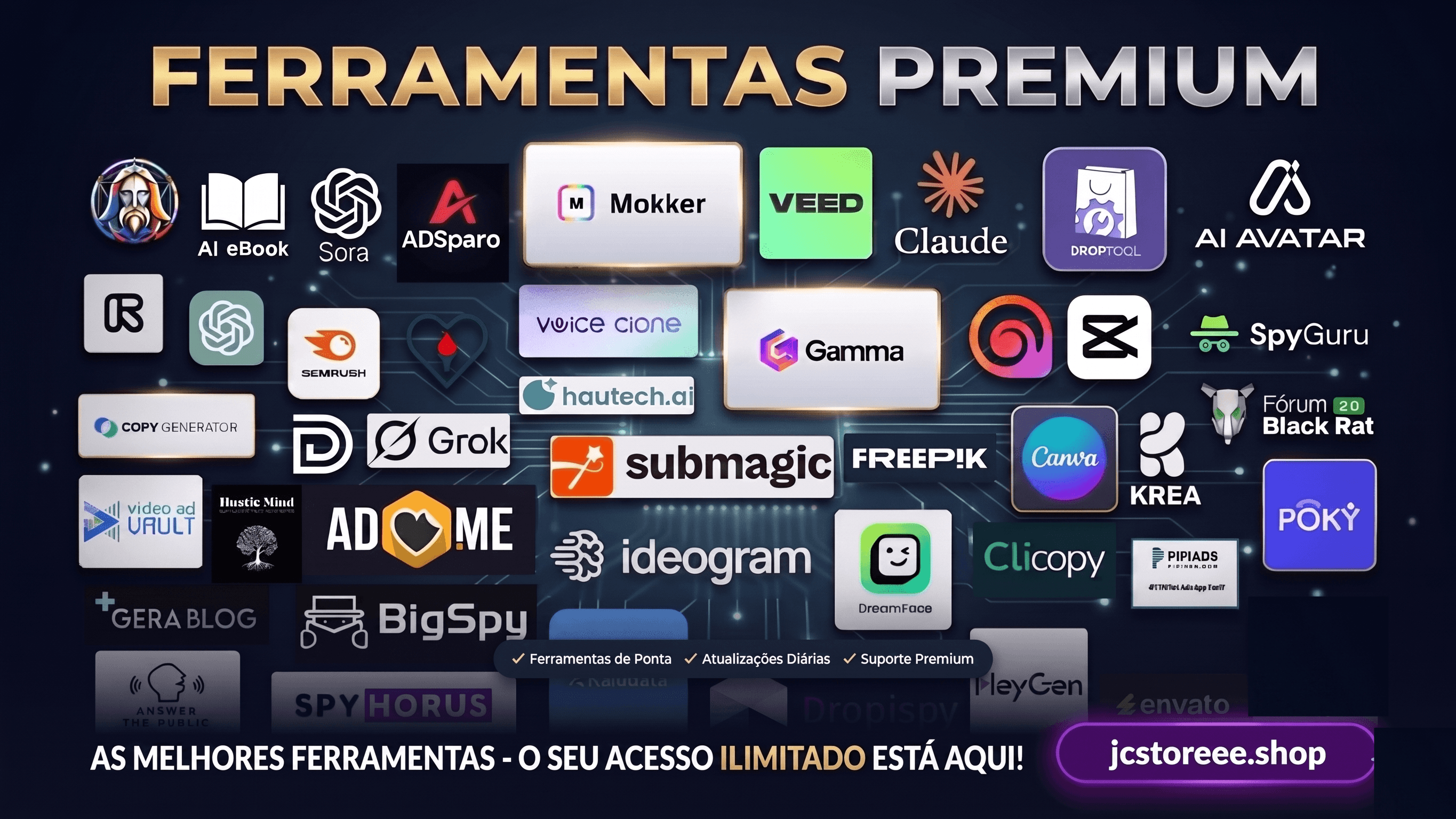 FERRAMENTAS DE MINERAÇÃO / DESIGN / IAS E EDIÇÃO