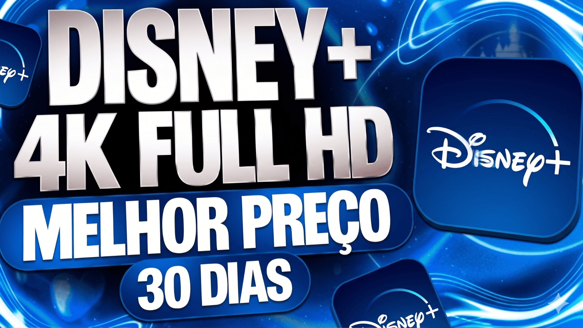DISNEY PLUS + GL0BO PLAY DE BÔNUS 30D (1 MÊS)