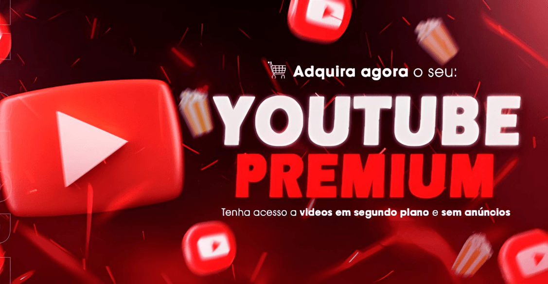 YOUTUBE PREMIUM 30D (1 MÊS)